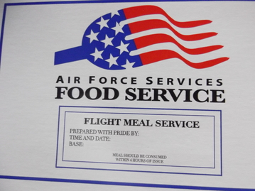 space available box meal, space available box lunch, space a meal, space a lunch, military travel meal